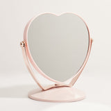 Espejo de Corazón Rosa